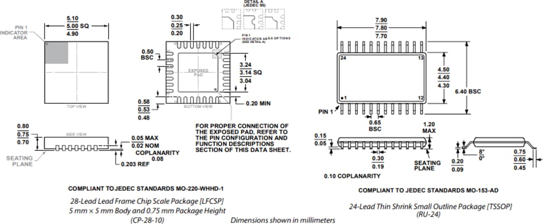 機械製圖 - Analog Devices Inc. ADA4254高電壓低功率PGIA